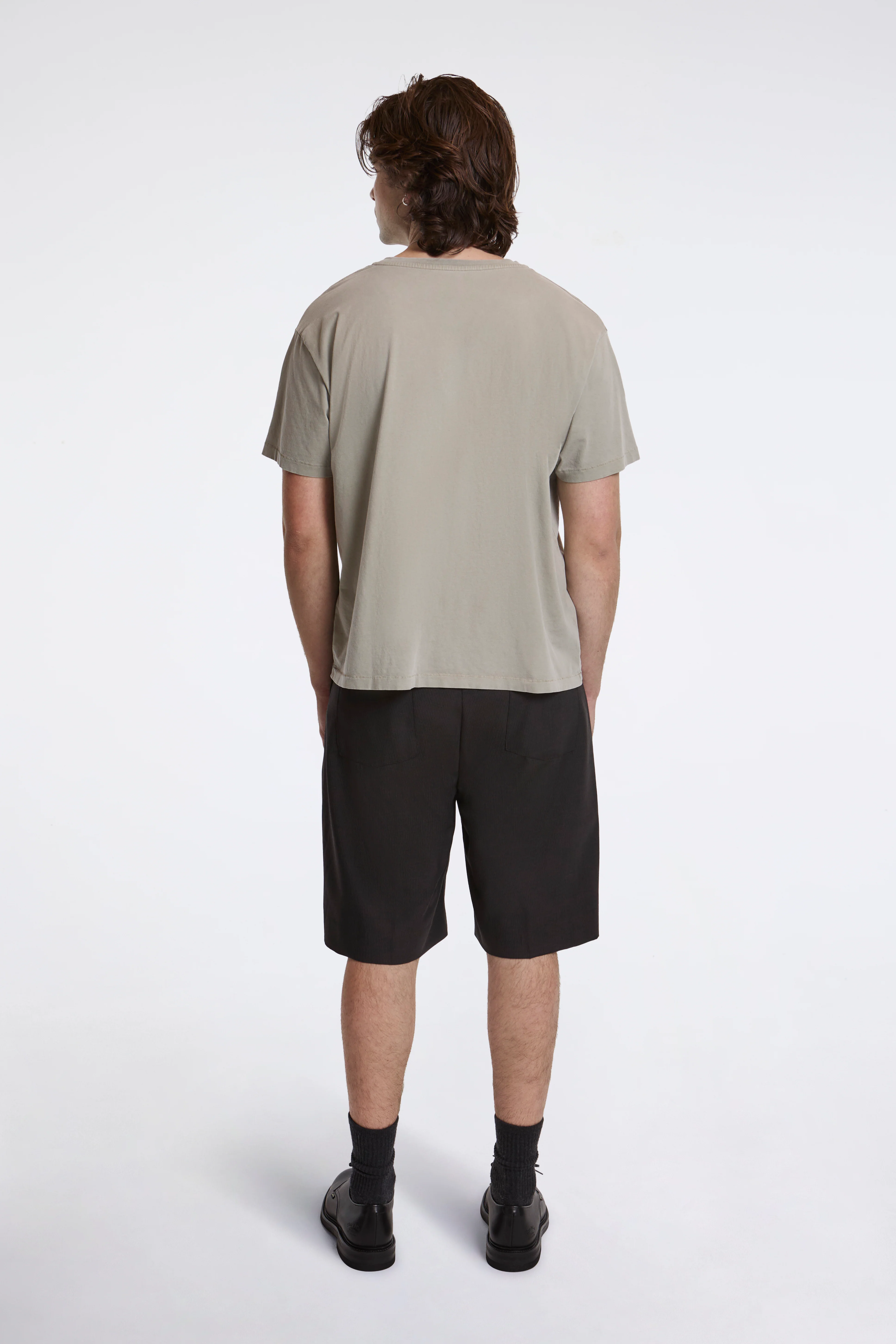 Classic Shorts Dark Grey Stripe - Image 6
