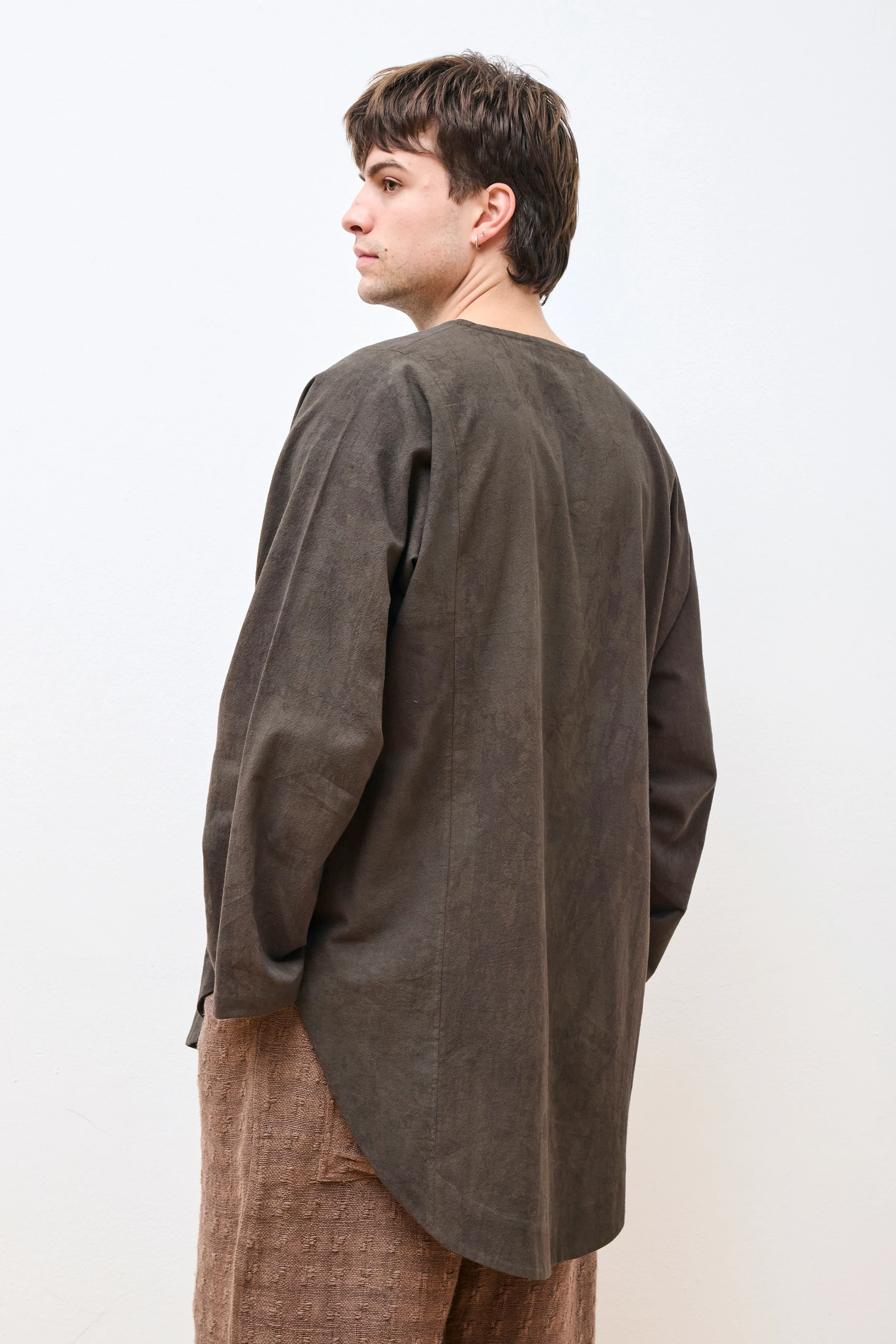 Fisherman Shirt Naturally Dyed Cotton - Image 2