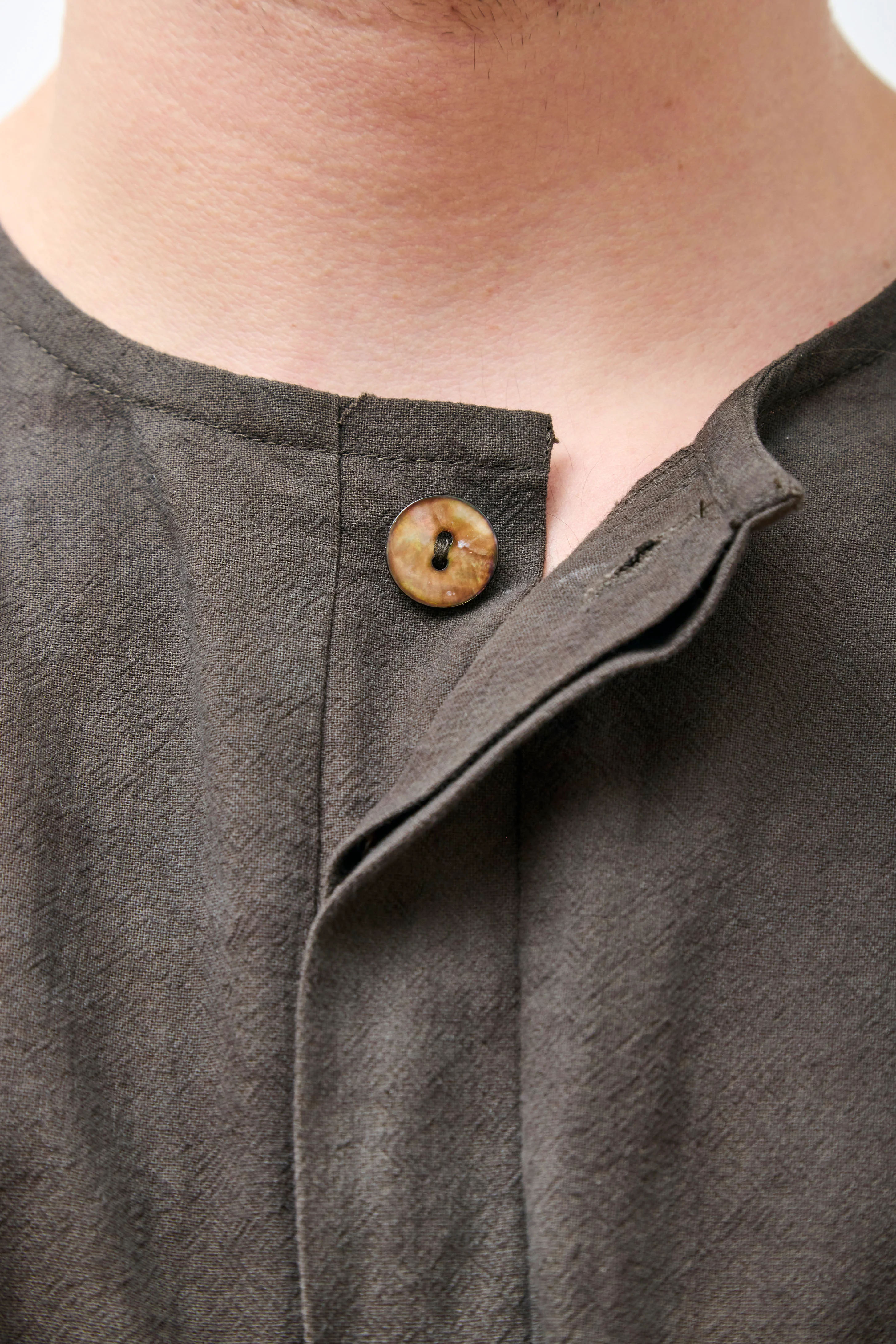 Fisherman Shirt Naturally Dyed Cotton - Image 3