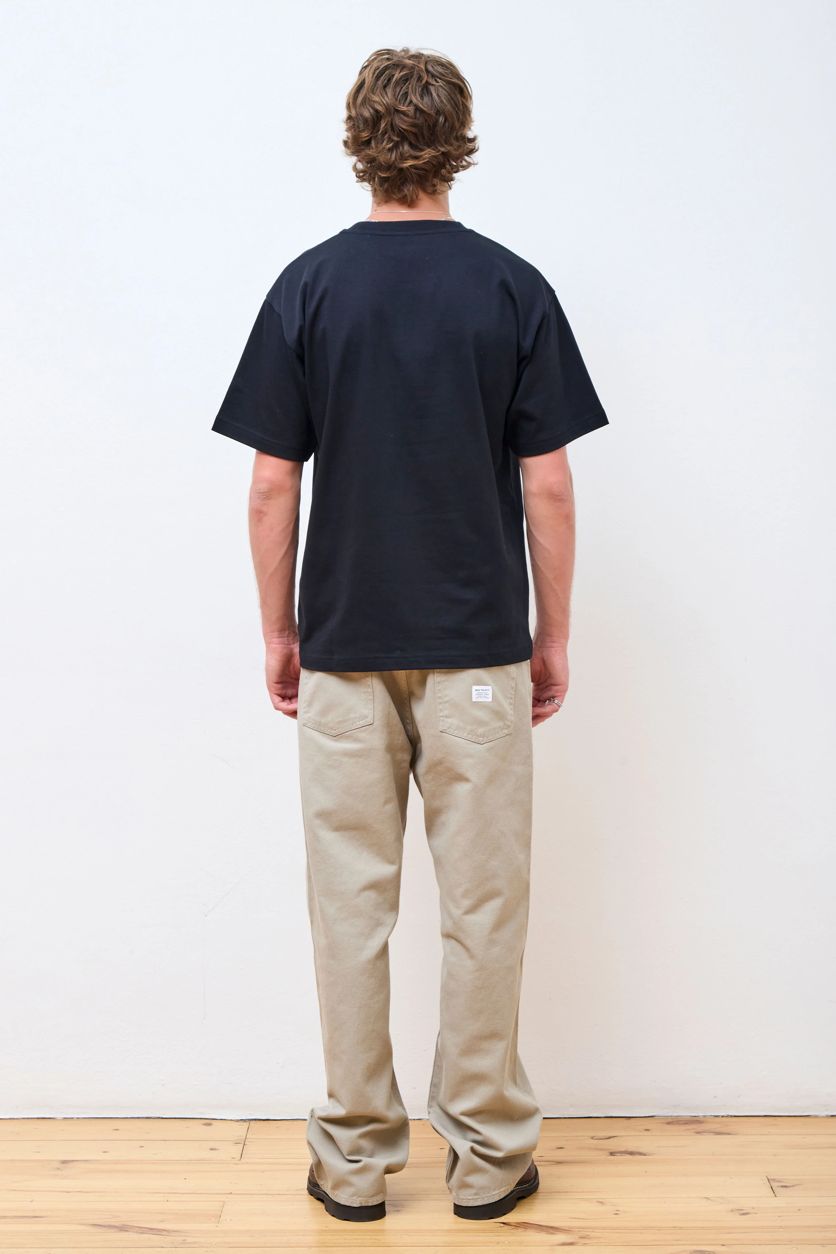Norse Standard Heavy Loose T-shirt Black - Image 5