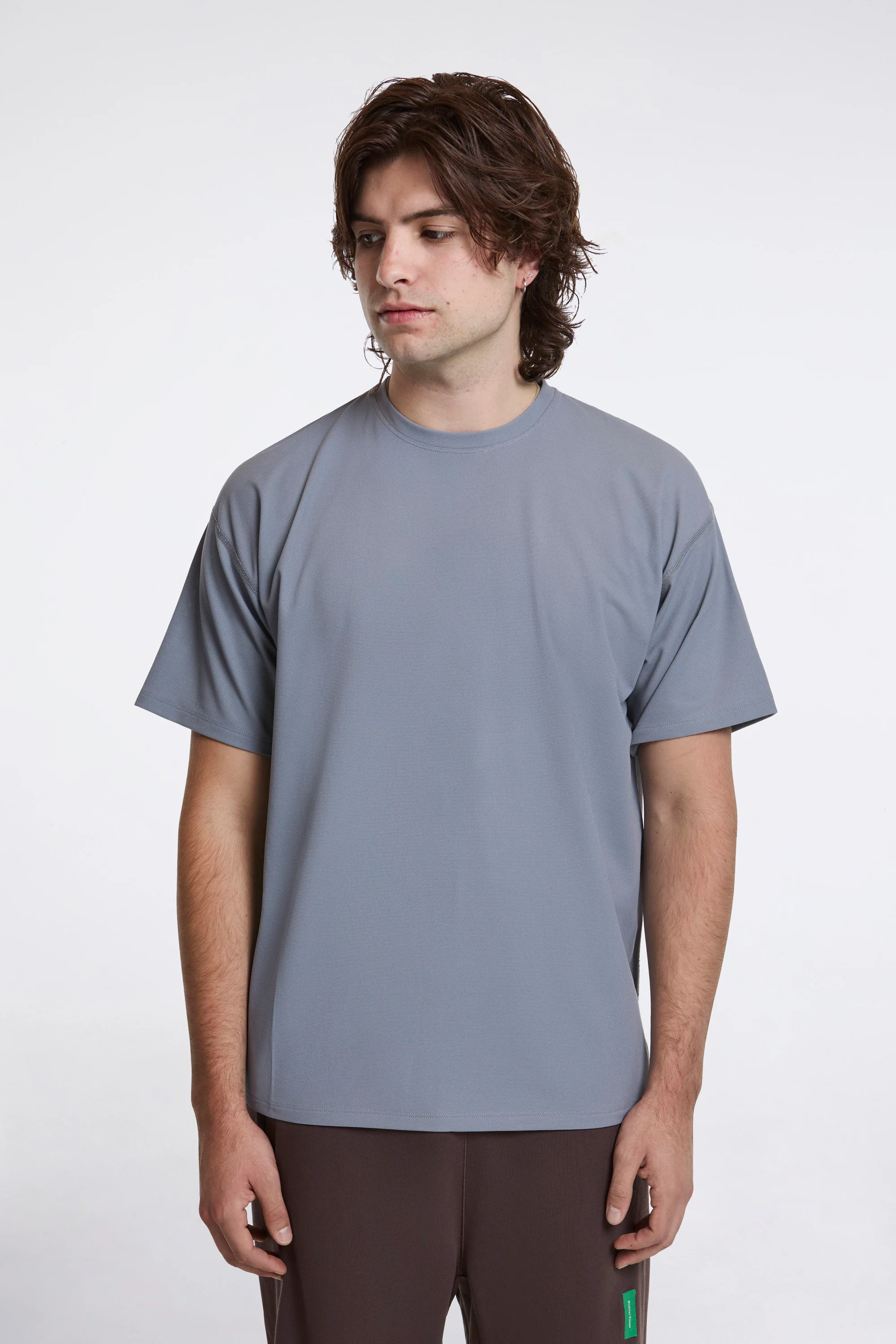 Quick-Dry Boxy Short Sleeve Tee Cold Water - Image 2