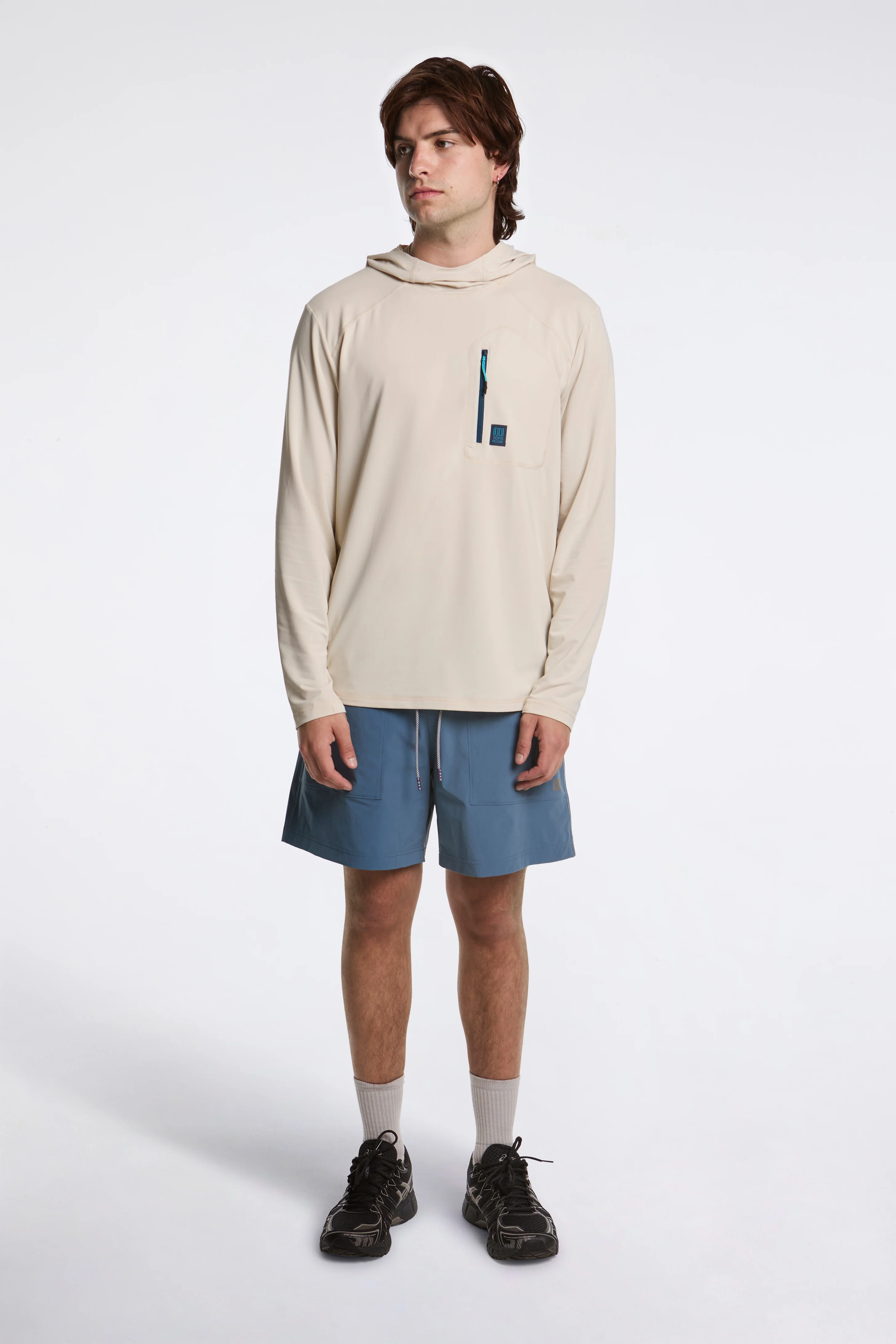 Sun Hoodie Mens Bone White - Image 7