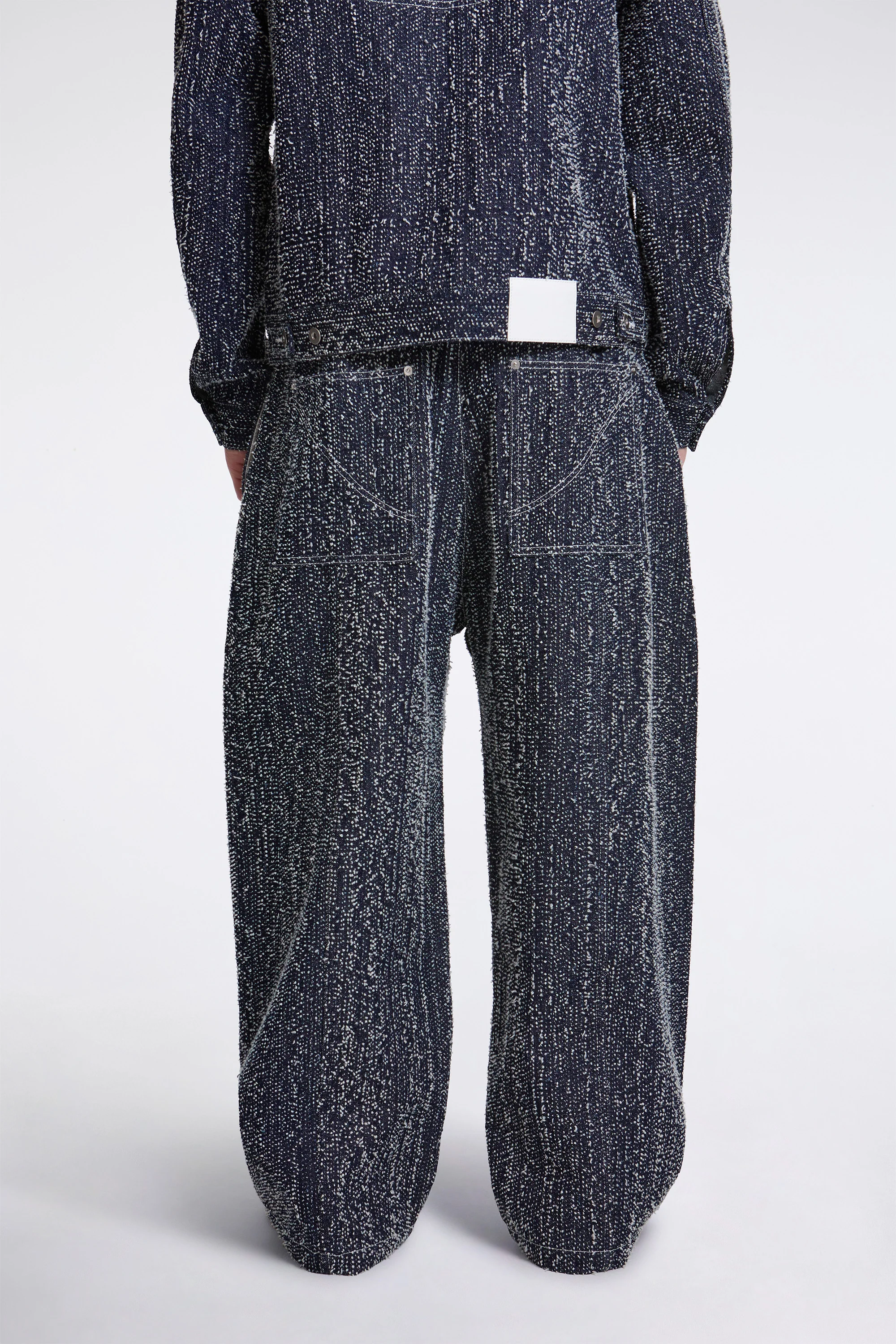 Welt Trouser Denim Snow Nep - Image 2
