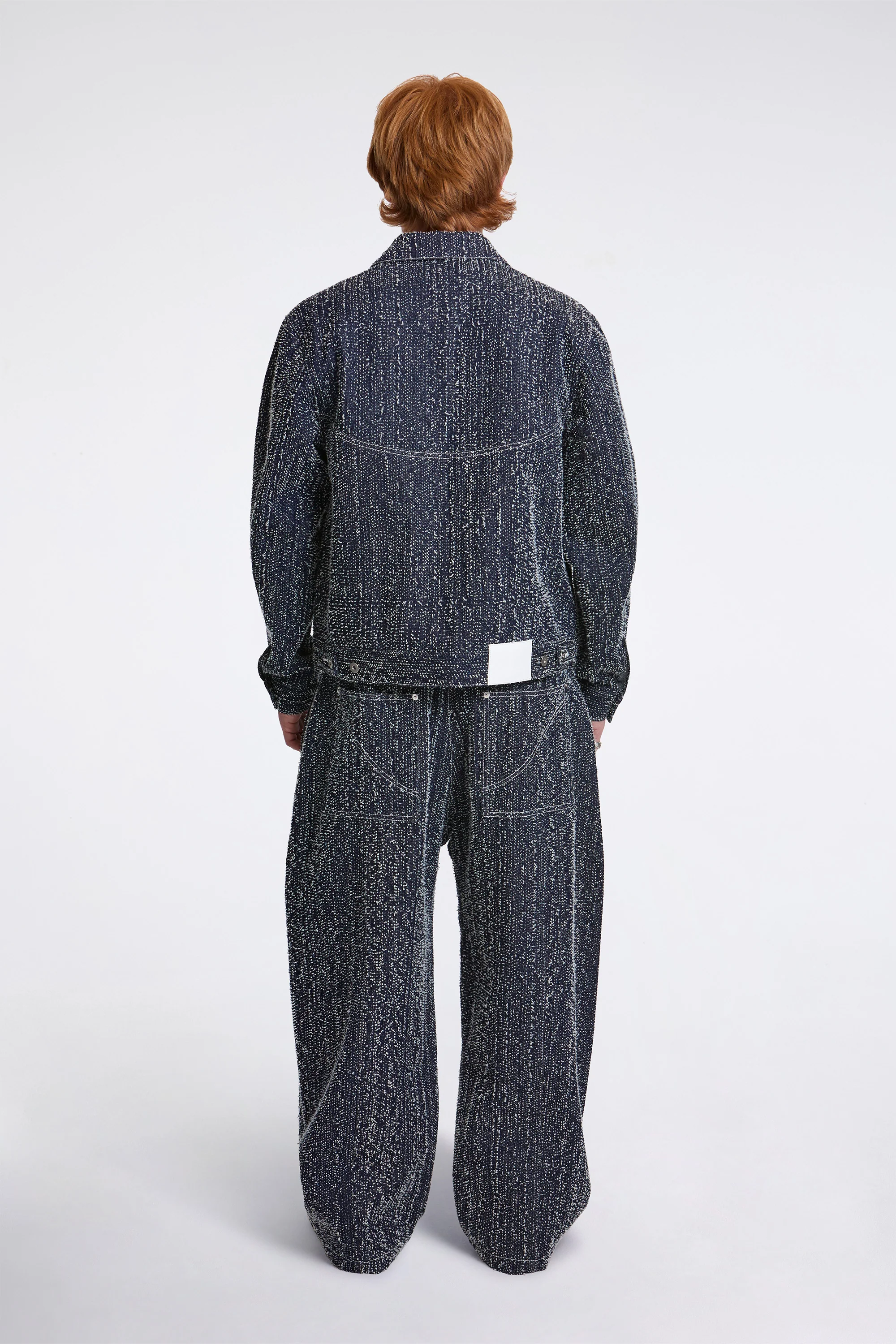 Welt Trouser Denim Snow Nep - Image 6